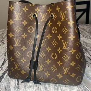 Authentic Louis Vuitton Monogram Neo Noe Noir